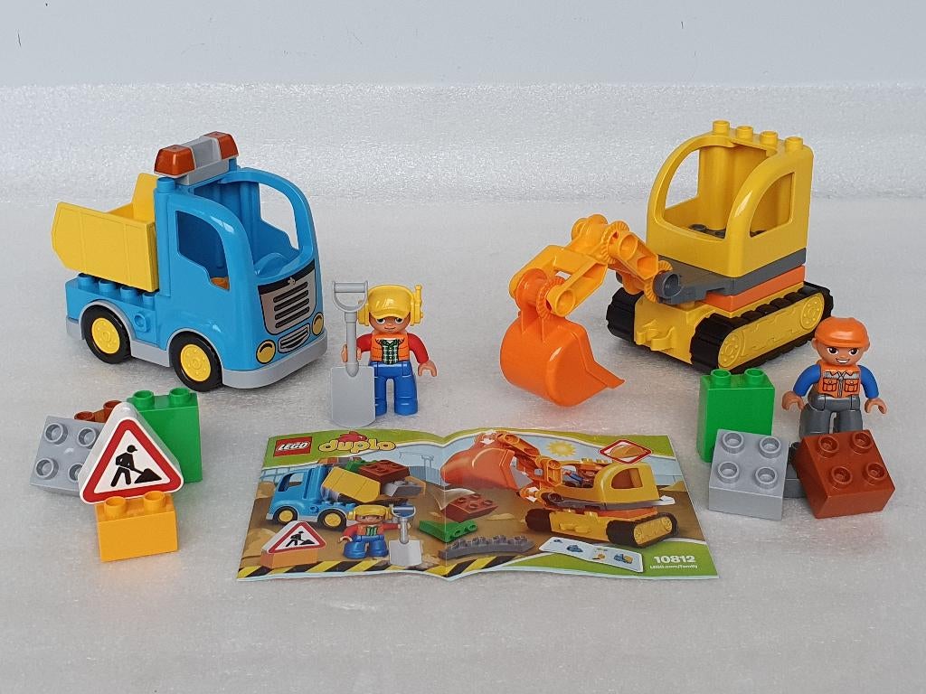 Lego Duplo 10812: Rupsband - Graafmachine (met HL), Gebruikt, Ophalen of Verzenden, Compleet, Duplo