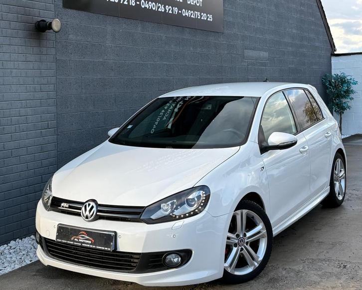 VW GOLF 6 R-LINE 1.6CR TDI 105CV 2012 191 000KM CARPASS, Autos, Volkswagen, Entreprise, Golf, Diesel, Euro 5, Hatchback, 5 portes