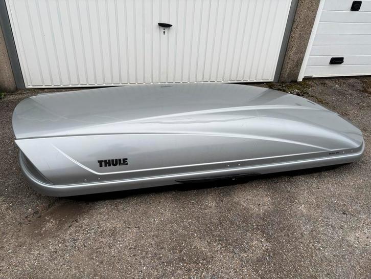 Dakkoffer Thule Motion 900 (XXL), 630 Liter !  GOED LEZEN !, Auto diversen, Dakkoffers, Gebruikt, Ophalen