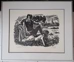 Frank-Ivo van Damme - Pallieter en Marieken 1969, Antiek en Kunst, Kunst | Litho's en Zeefdrukken, Ophalen