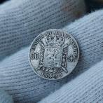 Piece de monnaie / Belgique / 50 Centimes / 1899 VL / Ag 835, Envoi, Argent