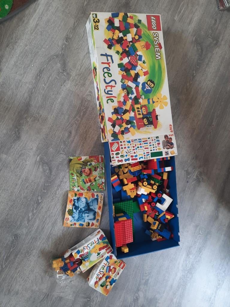 Lego freestyle, Ophalen