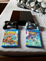 PS4 500GB + 2 Manettes + 2 Jeux - Bon État, Ophalen of Verzenden, Zo goed als nieuw, Blauw