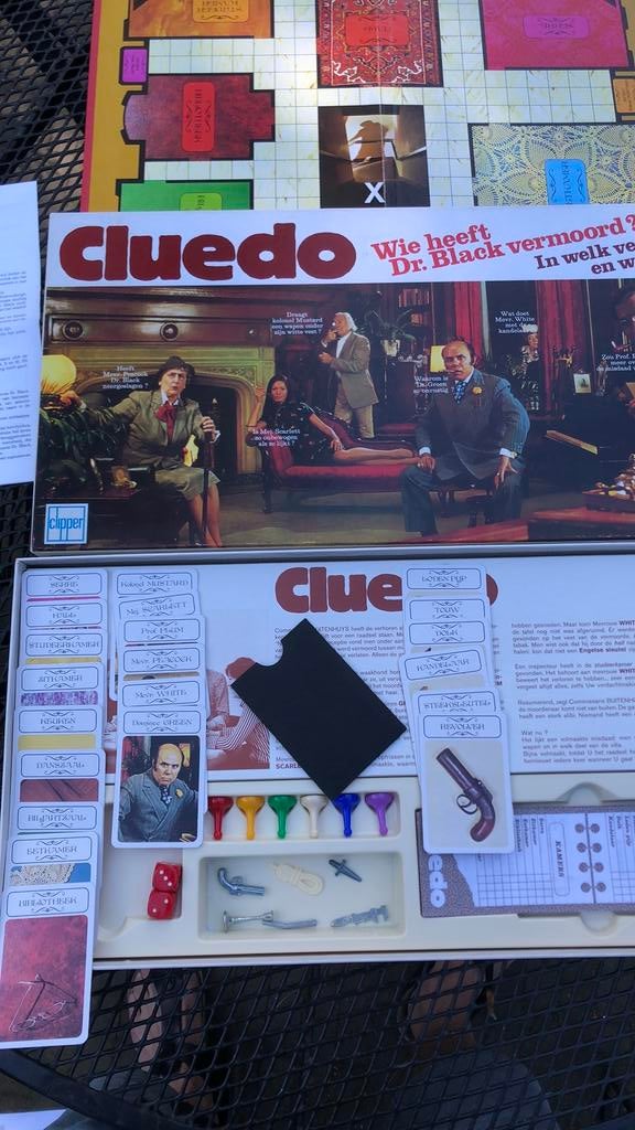 Cluedo retro clipper, Cinq joueurs ou plus, Enlèvement, Utilisé