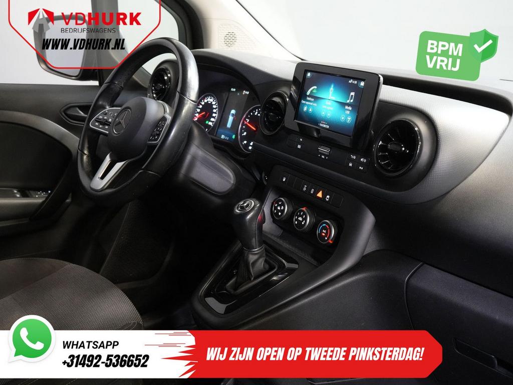 Mercedes-Benz Citan 112 CDI Aut. 3 Pers./ LED/ Stoelverw./ C, Auto's, Automaat, Zwart, Mercedes-Benz, Diesel