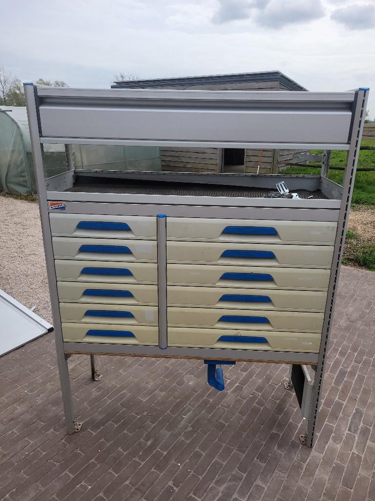 Sortimo rekken, Ophalen, Gebruikt