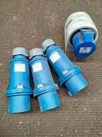 stekkers drijfkracht 220 V (3 ph + aarding ... GEEN nul, Doe-het-zelf en Bouw, Elektriciteit en Kabels, Ophalen, Nieuw, Stopcontact