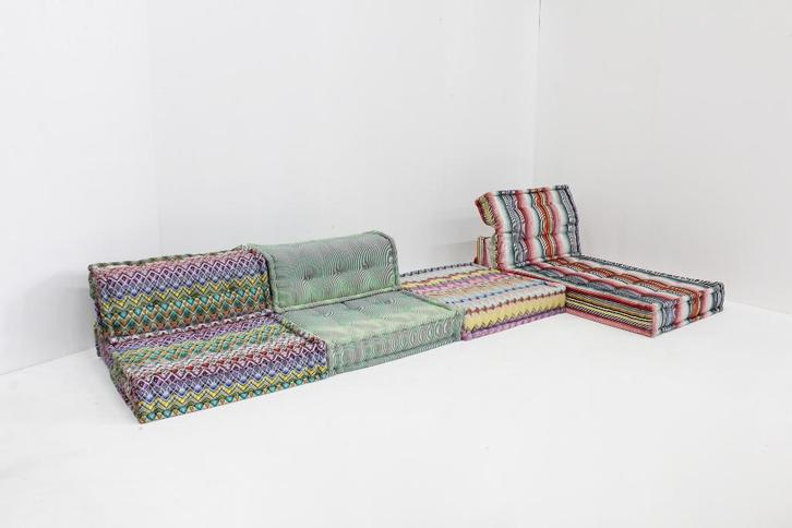 Roche Bobois Mah Jong modulaire sofa Hans Hopfer, Antiek en Kunst, Antiek | Meubels | Stoelen en Sofa's, Ophalen of Verzenden