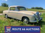 Mercedes-Benz 220 SE Coupe Ponton | 1960 | Route 66 Auctions, Achat, Entreprise, Boîte manuelle, Autre carrosserie