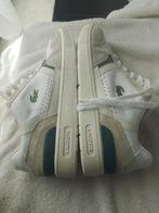 44.5 lacoste sneakers in heel goede staat proper clean, Verzenden, Zo goed als nieuw, Sneakers, Wit