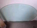 Groot glasblad gratis 138 op 80 ovaal, Ophalen, Zo goed als nieuw