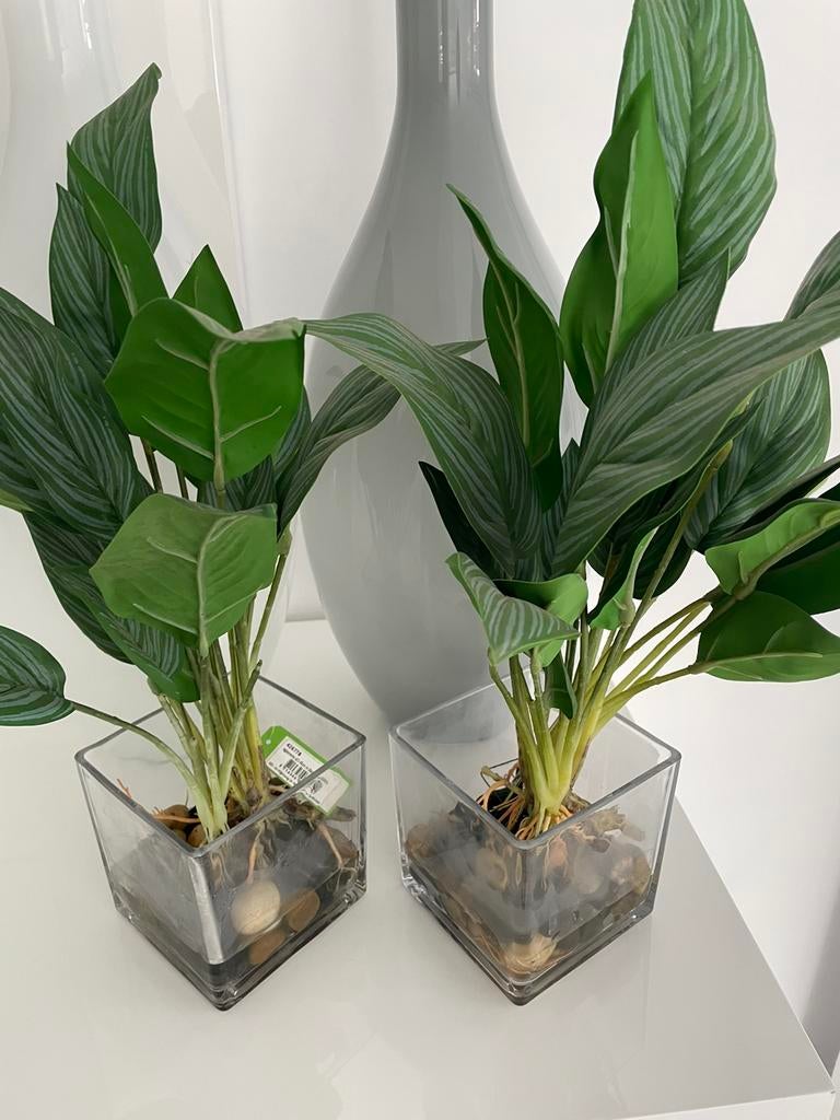 Kunstplant met pot, Ophalen, Zo goed als nieuw, Kunstbloem