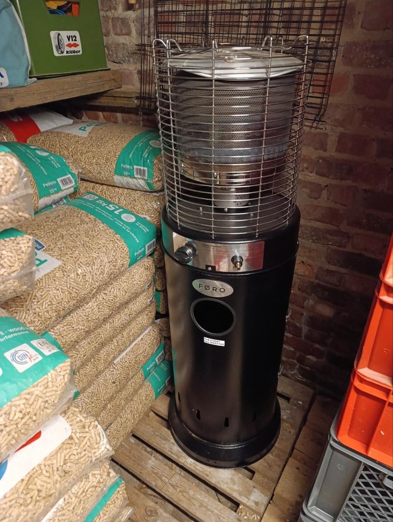 Terrasverwarmer Gas, Ophalen, Gebruikt, Gas, Vloer