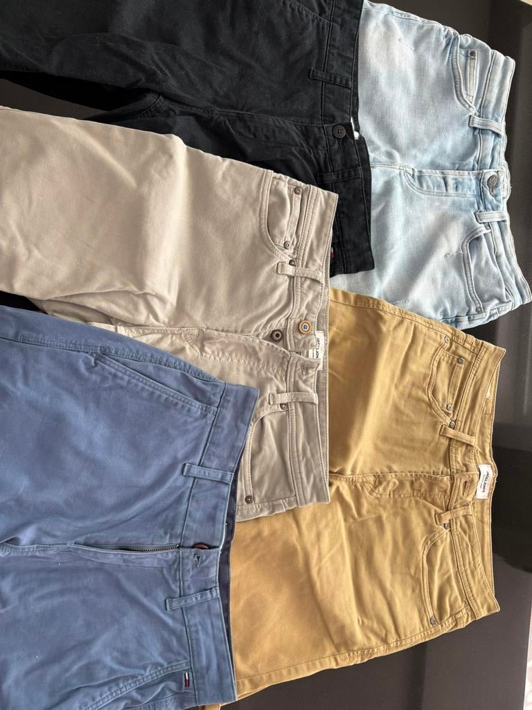 5 shorts maat 29-S, Kleding | Heren, Broeken en Pantalons, Ophalen, Zo goed als nieuw, Maat 46 (S) of kleiner