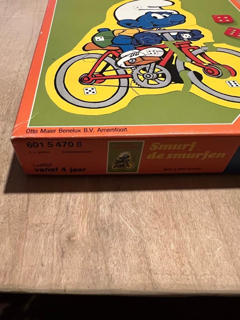 Smurf De Smurfen, een smurfig dobbelsteenspel, Collections, Schtroumpfs, Enlèvement ou Envoi, Geen idee, Comme neuf, Ravensburger