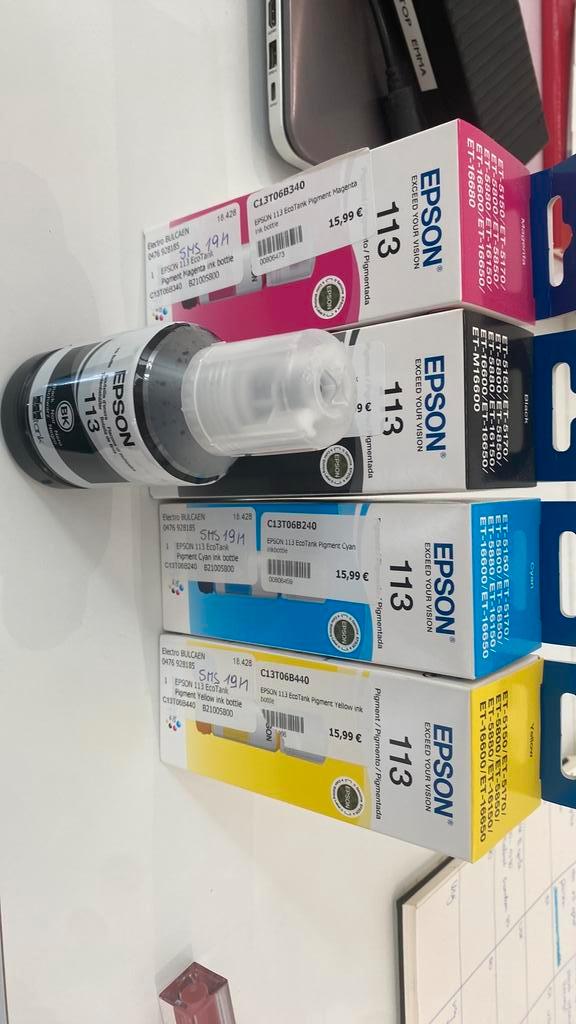 Epson 113 EcoTank, Informatique & Logiciels, Fournitures d'imprimante, Enlèvement