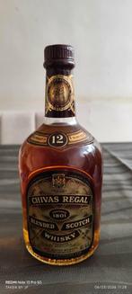 BOUTEILLE DE WHISKY CHIVAS REGAL 12 ANS D'AGE, Collections, Autres régions, Enlèvement ou Envoi, Pleine, Utilisé
