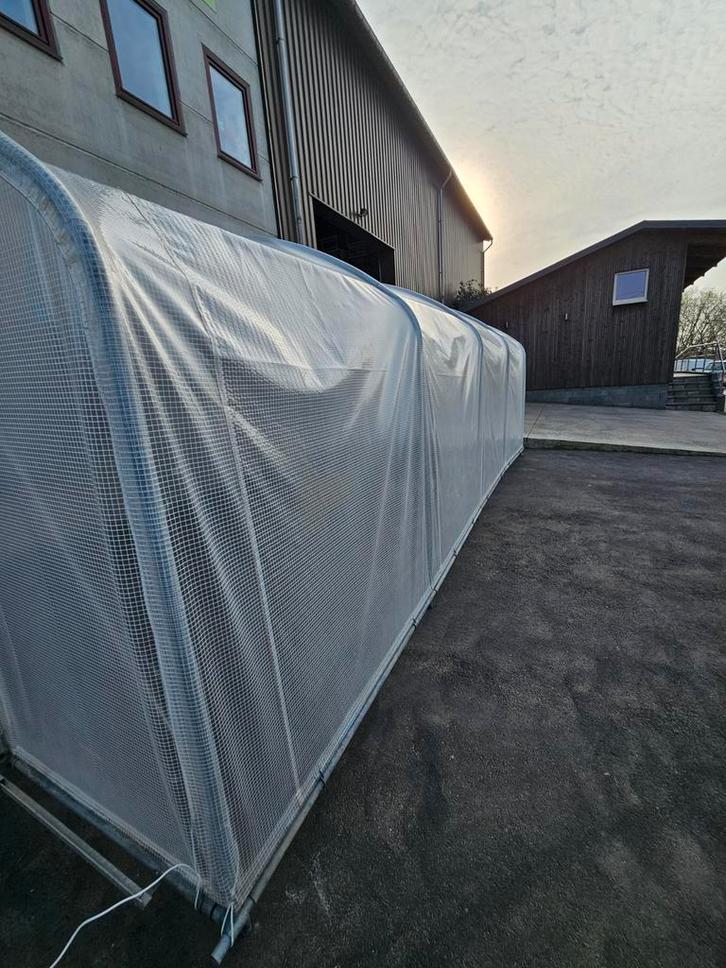 Serre tunnel à vendre, Jardin & Terrasse, Serres, Plastique, Film, Enlèvement