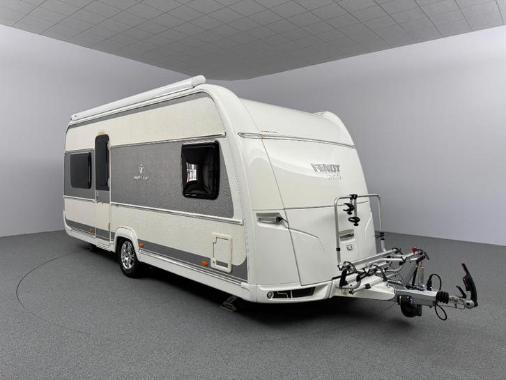 Fendt Brillant 465 SFB Cassetteluifel Airco Mover ALS NIEUW, Caravanes & Camping, Caravanes, Entreprise, jusqu'à 2, 1250 - 1500 kg