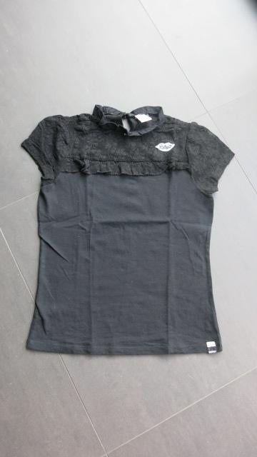 Zwart T-shirtje van Retour (maat 170/176), Meisje, Ophalen of Verzenden, Shirt of Longsleeve, Gebruikt