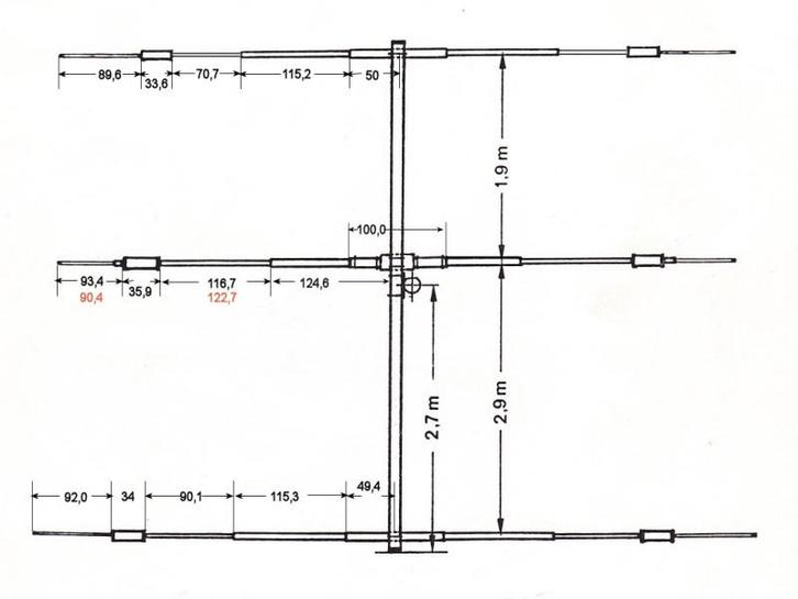 Fritzel FB-33 (géén Hofi), Telecommunicatie, Antennes en Masten, Gebruikt, Antenne, Ophalen