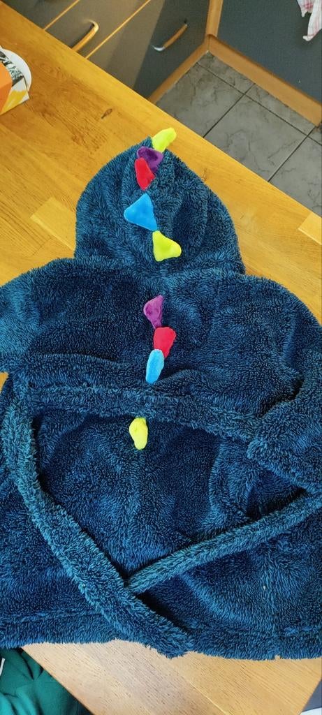 Badjas dino kleuter (104), Kinderen en Baby's, Kinderkleding | Maat 104, Ophalen