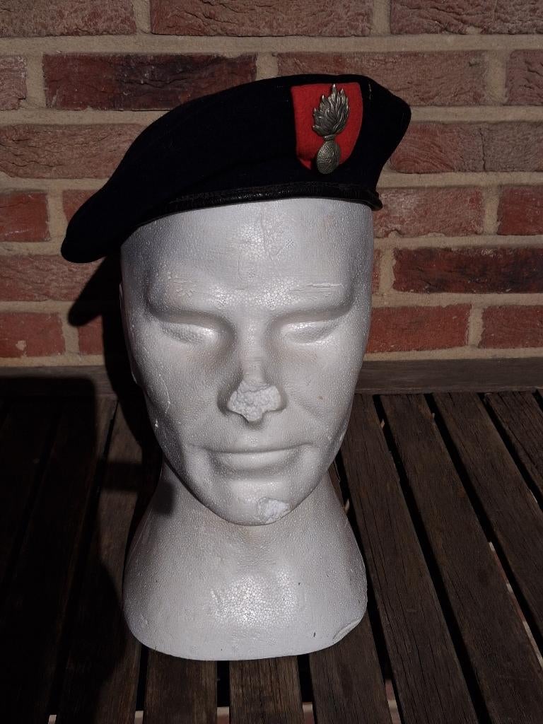 Rijkswacht Baret, Verzamelen, Ophalen, Rijkswacht, Kleding of Schoenen