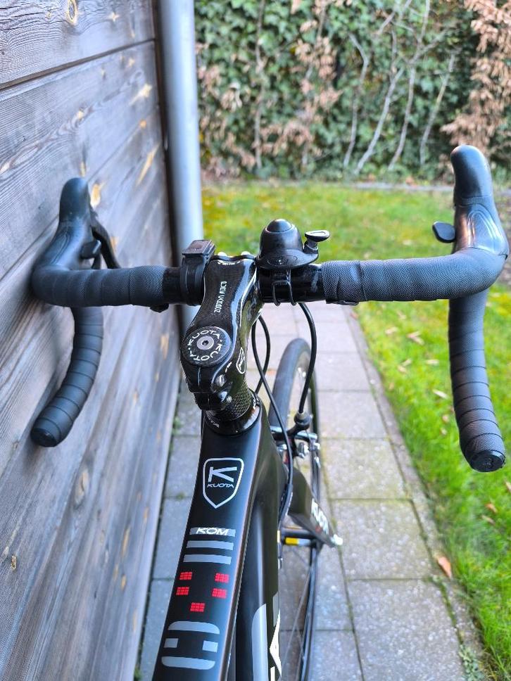 Racefiets Kuota KOM maat 54., Fietsen en Brommers, Fietsen | Racefietsen, Gebruikt, Heren, Overige merken, Meer dan 20 versnellingen