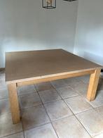 Table stratifiée imitation bois, 150 à 200 cm, Cinq personnes ou plus, 150 à 200 cm, Carré