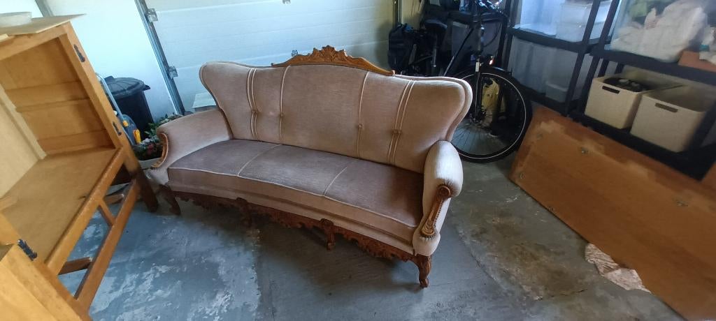 antieke salon, Ophalen