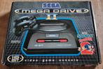 Sega mega drive II  + doos + 3 spelletjes, Games en Spelcomputers, Spelcomputers | Sega, Mega Drive, Met 2 controllers, Ophalen of Verzenden