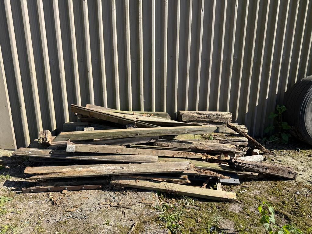 Gratis brandhout, Enlèvement, Utilisé