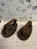 Rustieke vintage strijkijzers HGD, Antiek en Kunst, Ophalen of Verzenden