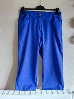 Kobalt blauwe 3/4 damesbroek, 42, Hauber, Kleding | Dames, ANDERE, Blauw, Maat 42/44 (L), Ophalen of Verzenden