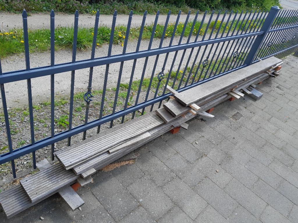 Bankirai terrasplanken, Ophalen, Gebruikt, Planken, Hardhout