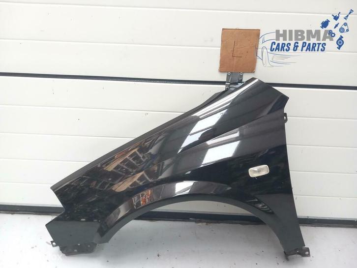 Nissan Primera III Zijscherm Links Zwart Z11 2002 t/m 2009, Auto-onderdelen, Carrosserie, Nissan, Gebruikt, Ophalen of Verzenden