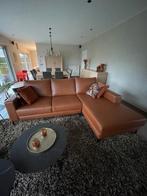 lederen hoeksalon, Huis en Inrichting, Zetels | Complete zithoeken, Ophalen, Zo goed als nieuw, Leer