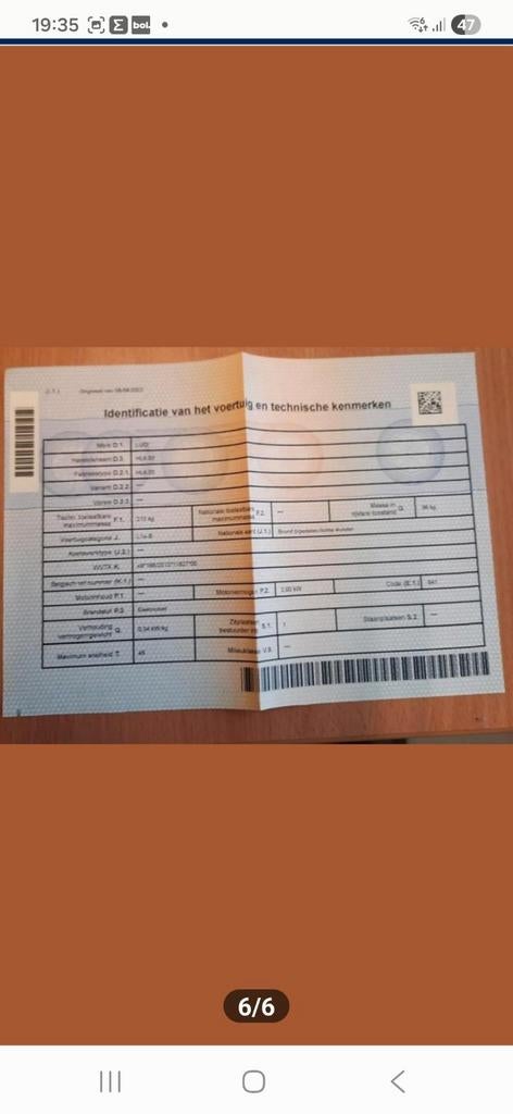 Café cruiser tekoop, Ophalen