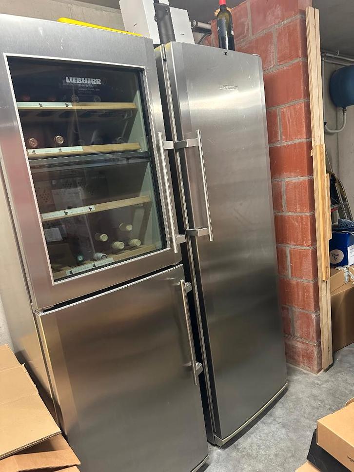 Réfrigérateur et cave à vin Liebherr, Electroménager, Réfrigérateurs & Frigos, Utilisé, Avec congélateur séparé, 200 litres ou plus