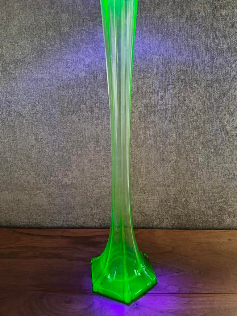 Ouraline soliflora vaas 36 cm, Antiek en Kunst, Ophalen of Verzenden