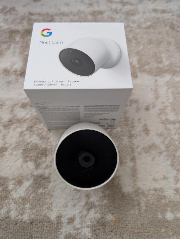 Google Nest Camera, Audio, Tv en Foto, Videobewaking, Zo goed als nieuw, Ophalen of Verzenden
