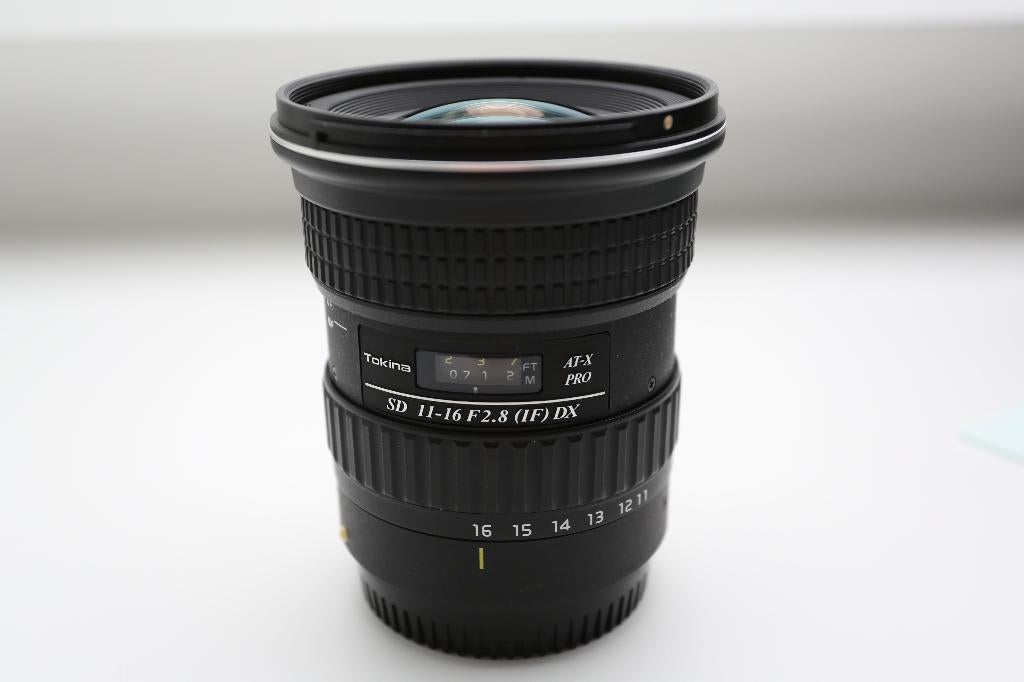 Tokina 11-16mm f/2.8 AT-X Pro DX, Audio, Tv en Foto, Foto | Lenzen en Objectieven, Zo goed als nieuw, Standaardlens, Ophalen