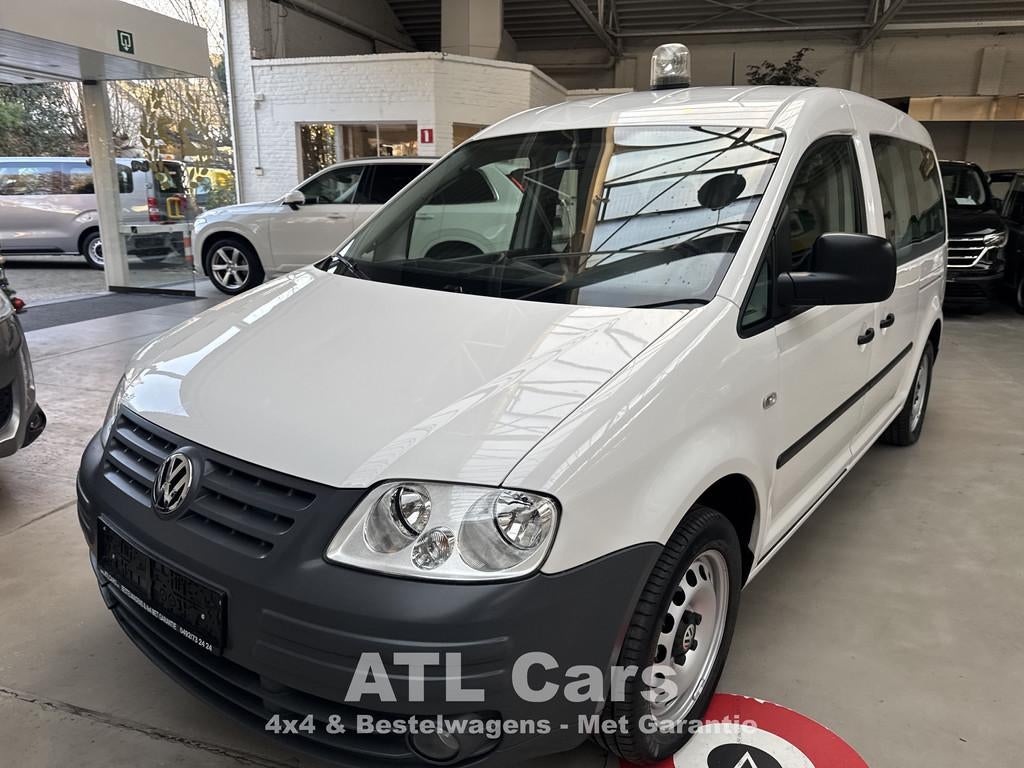 Volkswagen Caddy 2.0TDI | 7 Zitplaatsen | Ex Overheid | 1e E, Auto's, Volkswagen, Voorwielaandrijving, Gebruikt, Overige modellen