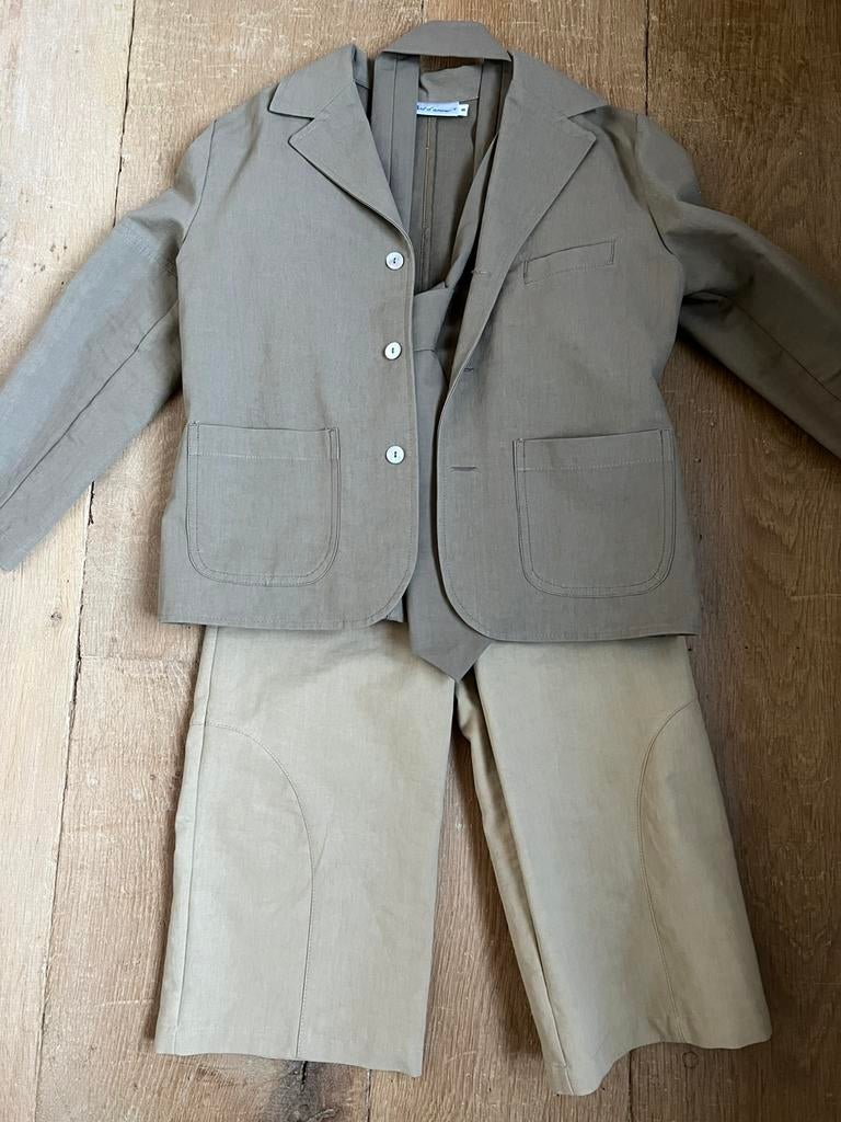 Communie kleding maat 128, Ophalen, Zo goed als nieuw, Jongen, Setje