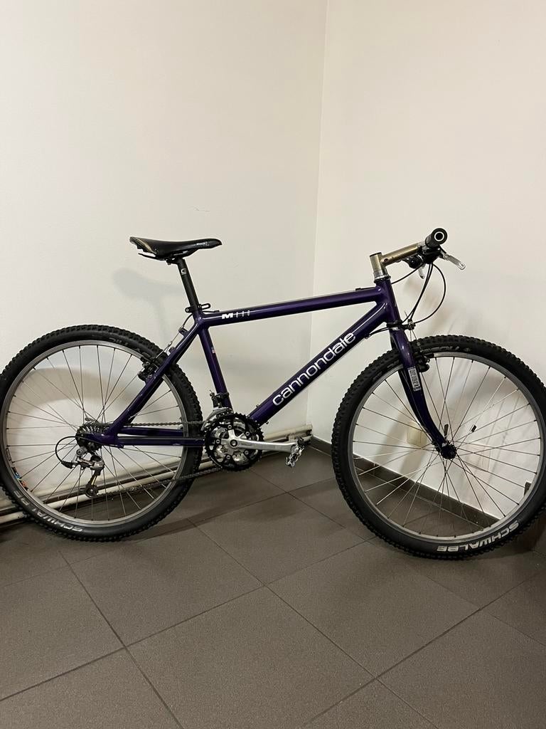 Cannondale m800 Purple Small, Vélos & Vélomoteurs, 45 à 49 cm, VTT rigide, Enlèvement, Comme neuf