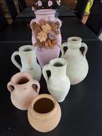 6 stenen kruiken, Ophalen