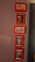 Van Gogh postkaarten in kaders, Antiek en Kunst, Kunst | Overige Kunst, Ophalen