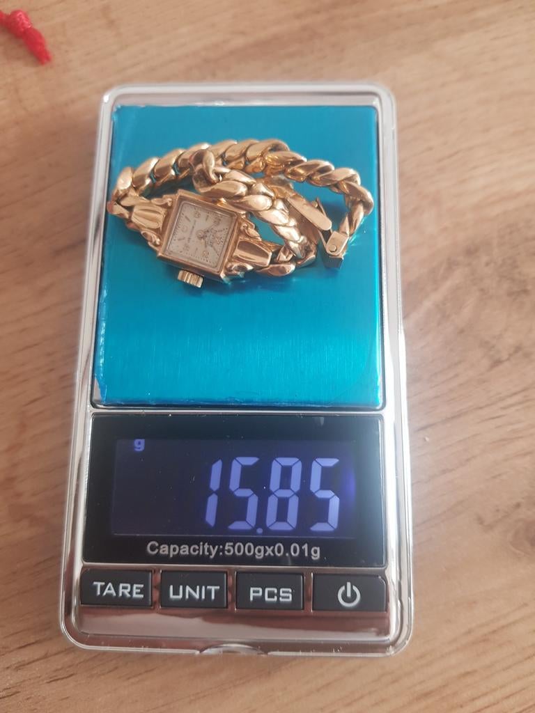 Montre en or, Enlèvement, Or