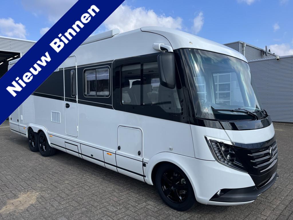 NIESMANN BISCHOFF ARTO 88EK 180pk Aut 18-inch Lengte bedden, Caravanes & Camping, Camping-cars, 8 mètres et plus, Diesel, Automatique