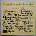 Slovak Union of Cartoonists, 4 x signed **1995, Enlèvement ou Envoi, Utilisé, Peinture et dessin